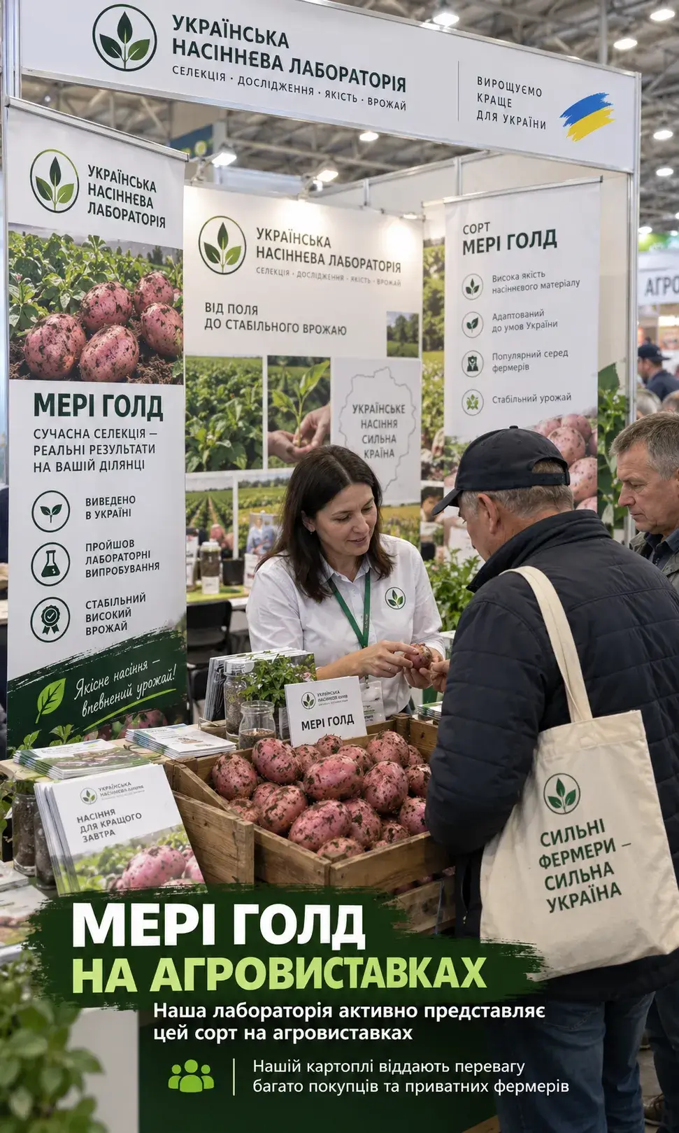 Мері Голд на агровиставках